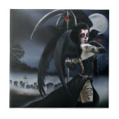 Dag van de dode engel tegeltje (Voorkant)