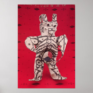 Dag van de dode figuur uit Oaxaca Poster