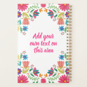 Dag van de dode Floral Planner,  Planner (Achterkant)