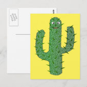 Dag van de Dode Gelukkige Cactus Briefkaart (Voorkant / Achterkant)