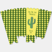 Dag van de Dode Gelukkige Cactus Custom Bedankdoosjes (Ongevouwen)