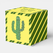 Dag van de Dode Gelukkige Cactus Custom Bedankdoosjes (Achterkant)