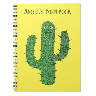 Dag van de Dode Gelukkige Cactus Custom Notitieboek