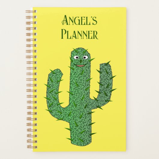 Dag van de Dode Gelukkige Cactus Custom Planner (Voorkant)