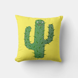 Dag van de Dode Gelukkige Cactus Dubbelzijdig Kussen