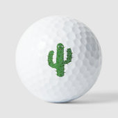 Dag van de Dode Gelukkige Cactus Golfballen (Voorkant)