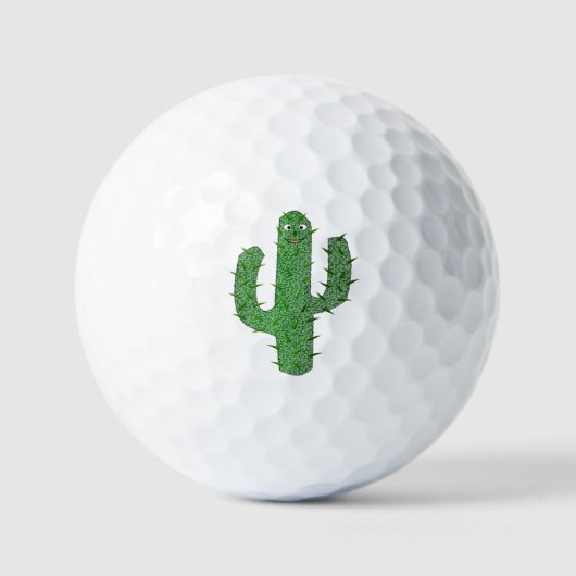 Dag van de Dode Gelukkige Cactus Golfballen (Voorkant)