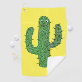 Dag van de Dode Gelukkige Cactus Golfhanddoek (Insitu)