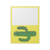 Dag van de Dode Gelukkige Cactus Notitieblok (Linkerzijde)