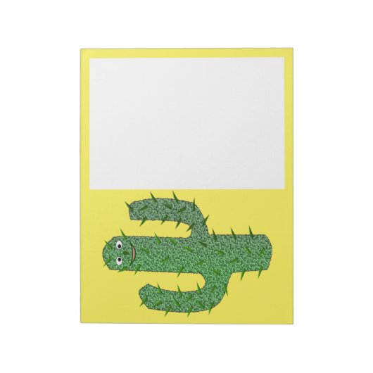 Dag van de Dode Gelukkige Cactus Notitieblok (Linkerzijde)