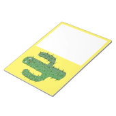 Dag van de Dode Gelukkige Cactus Notitieblok (Schuin)