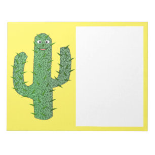 Dag van de Dode Gelukkige Cactus Notitieblok