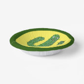 Dag van de Dode Gelukkige Cactus Papieren Kommen (Gebogen)
