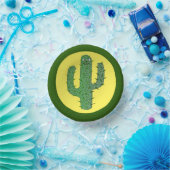 Dag van de Dode Gelukkige Cactus Papieren Kommen (Feest)