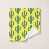 Dag van de Dode Gelukkige Cactus Patterned Bad Handdoek (Wasdoekje)