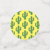 Dag van de Dode Gelukkige Cactus Patterned Confetti (Kleine voorkant)