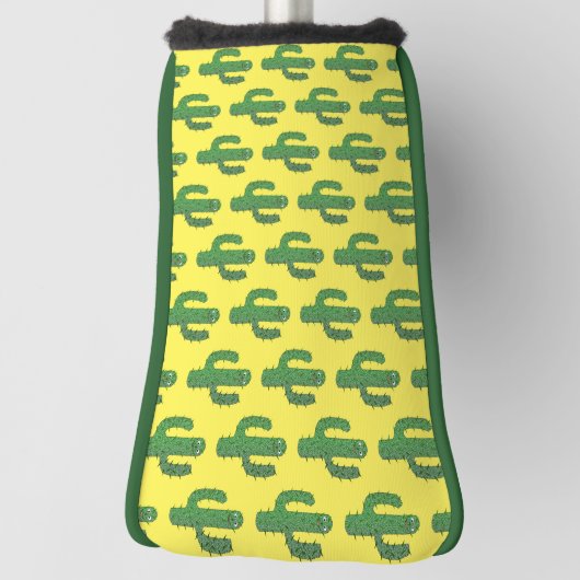 Dag van de Dode Gelukkige Cactus Patterned Golfheadcover (Draai 90)