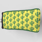 Dag van de Dode Gelukkige Cactus Patterned Golfheadcover (Voorkant)