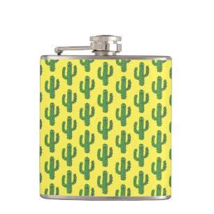 Dag van de Dode Gelukkige Cactus Patterned Heupfles