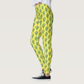 Dag van de Dode Gelukkige Cactus Patterned Leggings (Links)