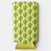 Dag van de Dode Gelukkige Cactus Patterned Seltzer Blikjeskoeler (Achterkant)