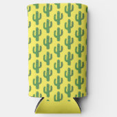 Dag van de Dode Gelukkige Cactus Patterned Seltzer Blikjeskoeler (Voorkant)