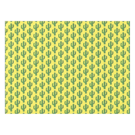 Dag van de Dode Gelukkige Cactus Patterned Tafelkleed (Voorkant (Horizontaal))