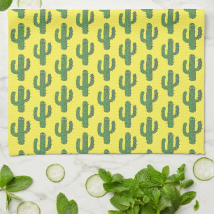 Dag van de Dode Gelukkige Cactus Patterned Theedoek