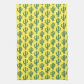 Dag van de Dode Gelukkige Cactus Patterned Theedoek (Verticaal)