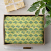 Dag van de Dode Gelukkige Cactus Patterned Tissuepapier (Geschenk)