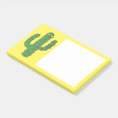 Dag van de Dode Gelukkige Cactus Post-it® Notes (Schuin)