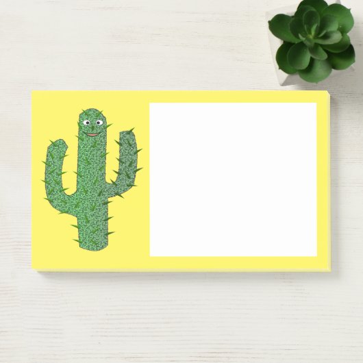 Dag van de Dode Gelukkige Cactus Post-it® Notes (Kantoor)
