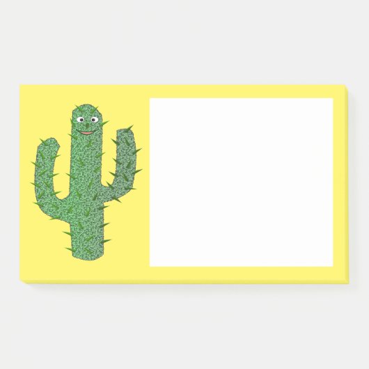Dag van de Dode Gelukkige Cactus Post-it® Notes (Voorkant)
