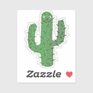 Dag van de Dode Gelukkige Cactus Sticker