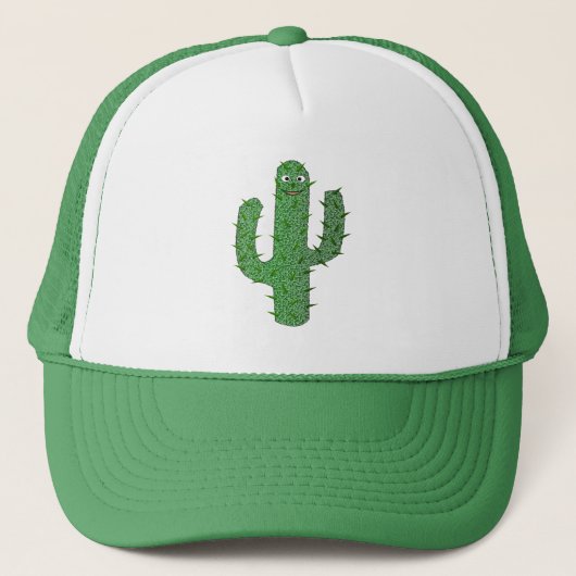 Dag van de Dode Gelukkige Cactus Trucker Pet (Voorkant)