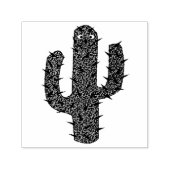 Dag van de Dode Gelukkige Cactus Zelfinktende Stempel (Design)