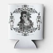 Dag van de dode gotische kunst van Renee Lavoie Blikjeskoeler (Voorkant)