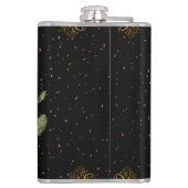 Dag van de dode gotische kunst van Renee Lavoie Heupfles (Achterkant)