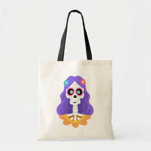 Dag van de dode halloween Canvas tas