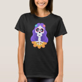 Dag van de dode halloween Sugar Skull T-shirt (Voorkant)
