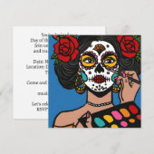 Dag van de Dode Hand getekend door Catrina Kaart (Voorkant / Achterkant)