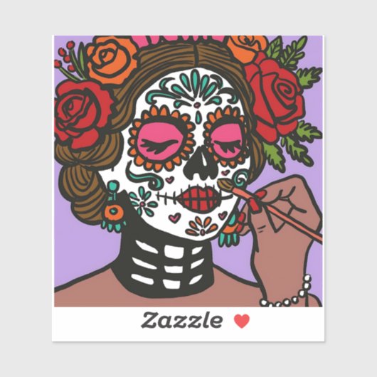 Dag van de Dode Hand getekend door Catrina Sticker (Vel)