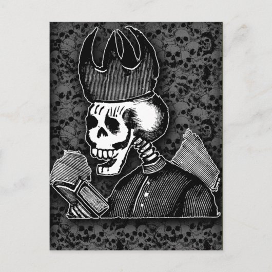 Dag van de dode Jose Guadalupe Posada-kaarten Briefkaart (Voorkant)