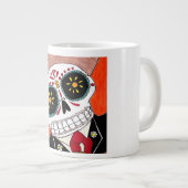 Dag van de dode Jumbo Coffee-Mok Grote Koffiekop (Voorkant rechts)