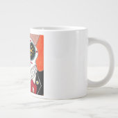 Dag van de dode Jumbo Coffee-Mok Grote Koffiekop (Rechts)