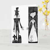 Dag van de dode kaart (Gele Bloem)