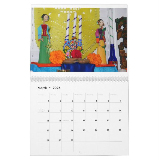 Dag van de Dode Kalender (Mar 2026)