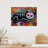 Dag van de dode kat El Gato Poster (Keuken)