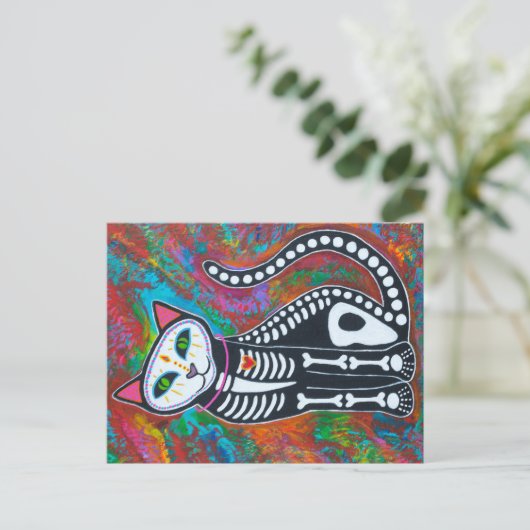 Dag van de dode kat II Briefkaart (Staand voorkant)