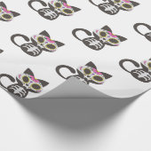 Dag van de dode kat - Kies achtergrondkleur Cadeaupapier (Hoek)